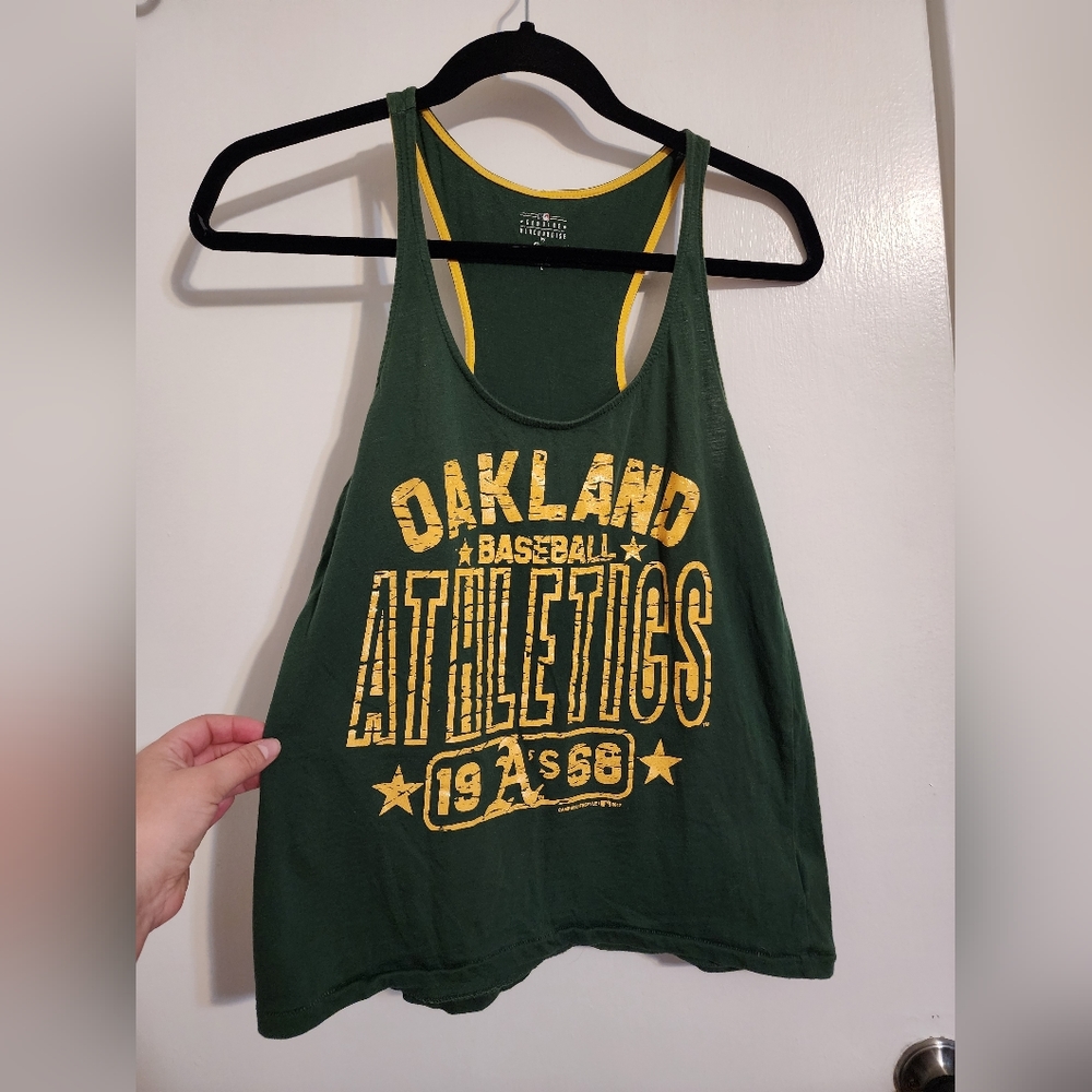 Oakland Athletics Racer Back Tank